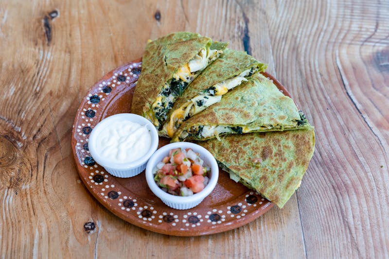 Grilled Shrimp Burrito with fresh salsa and guacamole